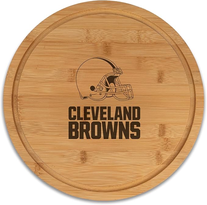 The Memory Company | Licensed NFL 13" Team Bamboo Lazy Susan
