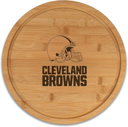 The Memory Company | Licensed NFL 13" Team Bamboo Lazy Susan