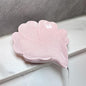 Soap Dish Soap Holder Self-Draining Soap Dish, Resin Bar Soap Holder, Oriental Cherry Flower Shape Soap Tray Soap Saver for Bathroom,Kitchen,Sink,Bathtub,Easy Cleaning and Keep Dry