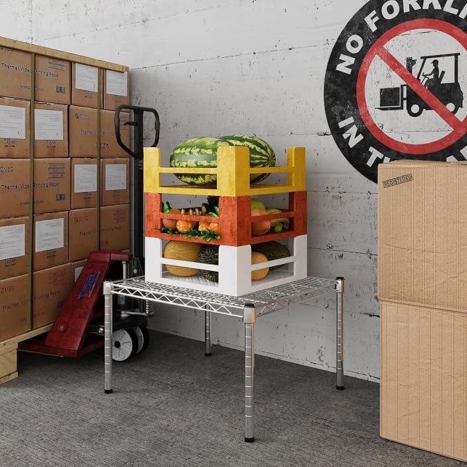 21" Deep x 24" Wide x 14" Height Wire Shelving Kit | 1-Tier | NSF Commercial Storage Rack Unit