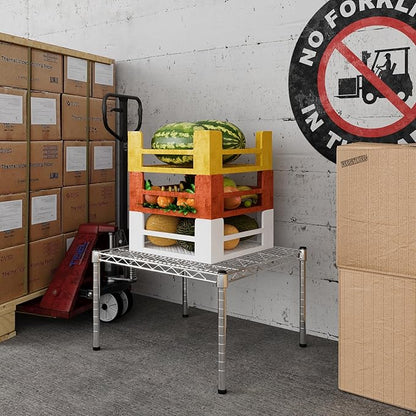 21" Deep x 24" Wide x 14" Height Wire Shelving Kit | 1-Tier | NSF Commercial Storage Rack Unit