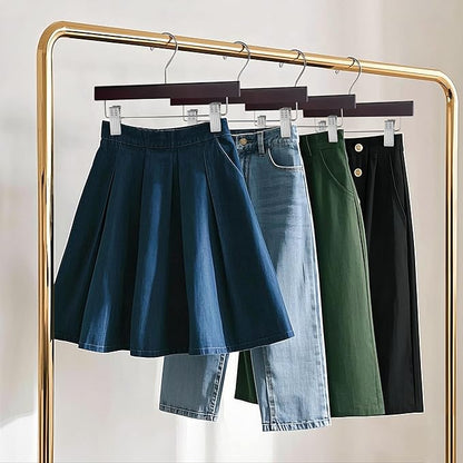 Quality Hangers Wooden Pants Hangers - 100-Pack Swivel Hook Cloth Hanger Set - Lotus Wood Skirt, Pant, Shorts and Slack Hangers with Adjustable Clip – Clothing Hanger Set (Mahogany, 100)