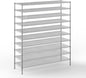 24" Deep x 72" Wide x 86" Height Wire Shelving Kit | 10-Tier | NSF Commercial Storage Rack Unit