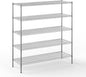 21" Deep x 60" Wide x 64" Height Wire Shelving Kit | 5-Tier | NSF Commercial Storage Rack Unit