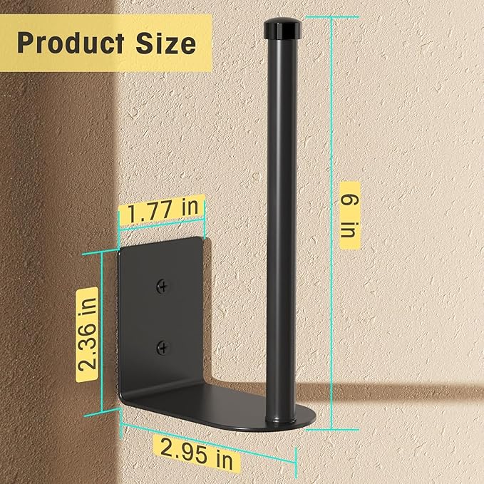 2 Pack Hat Racks for Baseball Caps, Stainless Steel Hat Organizer for Baseball Cap, Hat Holder Storage Organizer, Hat Hanger Strong Adhesive/Wall Drilled for Door, Bedroom, Closet(Black 6 in) (Black)