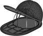 Hat Washer Cage, Snap-Lock Design, Foldable & Portable for Washing Machine Dryer Dishwasher