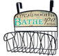 Stupell Home Décor Bathe Over The Door Organizer Basket, 11 x 11 x 6, Proudly Made in USA