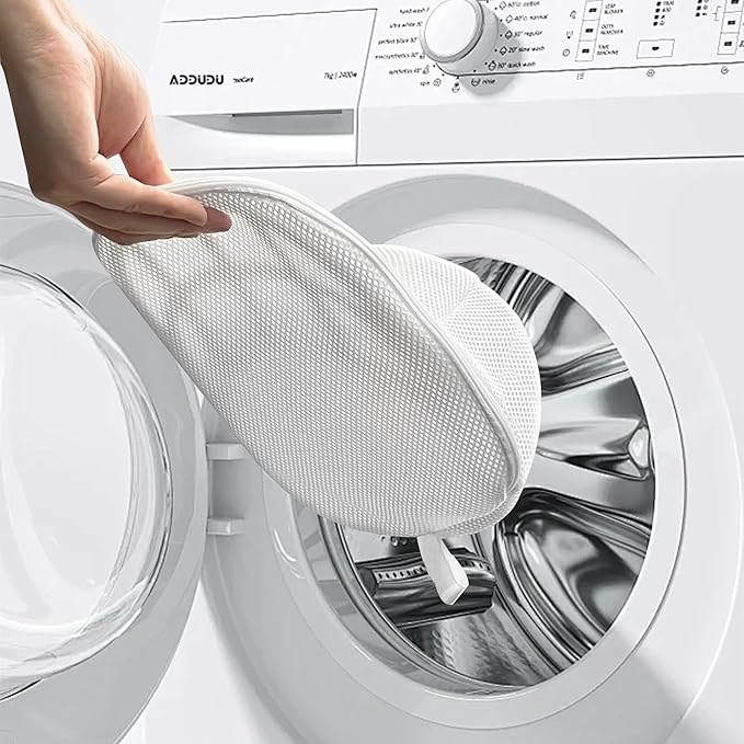 Hat Washer Cage, Snap-Lock Design, Foldable & Portable for Washing Machine Dryer Dishwasher