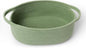 MEGASKET Green Woven Basket, 13" x 9" x 5" Baskets for Gifts Empty, Cute Cotton Rope Cat Dog Toy Bin Box, Small Woven Bin for Organizing, Green Room Decor, Nursery Baby Cloth Diaper Storage Organizer