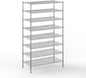 24" Deep x 48" Wide x 86" Height Wire Shelving Kit | 8-Tier | NSF Commercial Storage Rack Unit