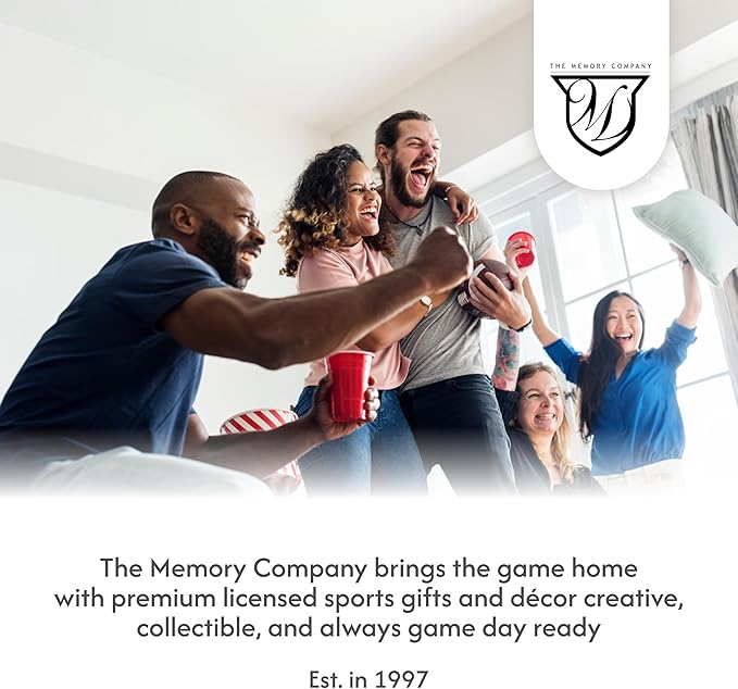 The Memory Company | Licensed NFL 13" Team Bamboo Lazy Susan