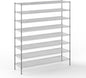 21" Deep x 72" Wide x 86" Height Wire Shelving Kit | 8-Tier | NSF Commercial Storage Rack Unit