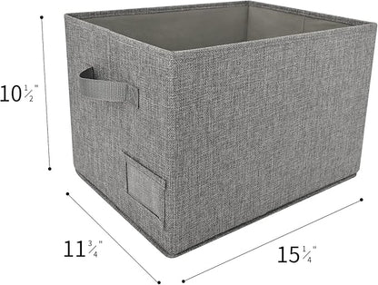 GRANNY SAYS Bundle of 1-Pack Closet Door Organizer & 3-Pack Storage Containers for Organizing