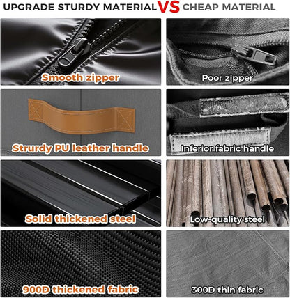 Under Bed Storage with Wheels 4-Pack, 75L XXL Under the Bed Storage Containers Large, 12" Tall Adjustable Storage for Underbed with Lids, Rolling for Shoes, Clothes, Blankets (4PCS-Grey)