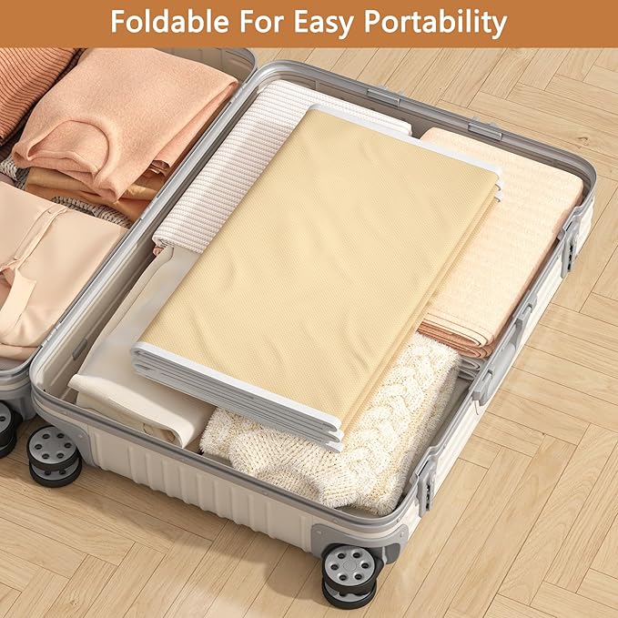 Kaitiemoo 1 Pack 4-Tier Over the Door Organizer, Heavy-Duty Large Deep Pocket Hanging With 4 Large Front & 4 Side Pockets With for Pantry, Kitchen, Bathroom, Dorm, Beige