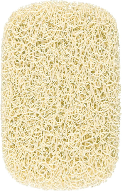 Snowkingdom 4 Pack Beige Soap Saver Holder Draining Soap Lift Pads for Shower Kitchen 2.9" x 4.5" PVC Non-BPA Non-Slip Durable