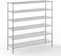 21" Deep x 72" Wide x 74" Height Wire Shelving Kit | 6-Tier | NSF Commercial Storage Rack Unit