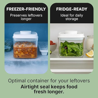 Bop Top Airtight Food Storage Containers with Lid 3.5 Cups / 30 oz | Kitchen Canister Sets | Air Tight Pantry Container | Pop Top Dry Food Storage Containers for Snacks, Sugar, Flour, Baking, Pasta