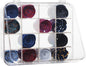 Tie Rack Organizer, Clear Tie Organizer Box, Acrylic Tie Display Rack for 16 Ties Storage, Tie Box Organizer for Men Tie Holder (Transparent)