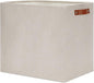 DULLEMELO Fabric Storage Basket, Large Storage Bin for Organization, Closet Storage Bins for Clothes Blankets Nursery Shelves, Collapsible Storage Container Box with Handles(Cream)