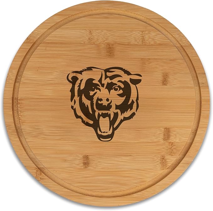 The Memory Company | Licensed NFL 13" Team Bamboo Lazy Susan