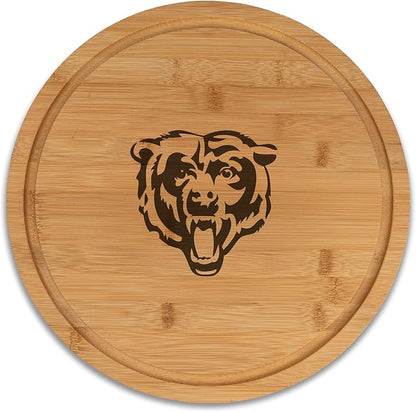 The Memory Company | Licensed NFL 13" Team Bamboo Lazy Susan
