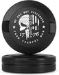 Metal Can | Metal Container for Pouches | Aluminum Used Pouch Storage Tin | Airtight O-Ring Moisture Odor Proof EDC Pocket Tin | Defiance Edition (Black)