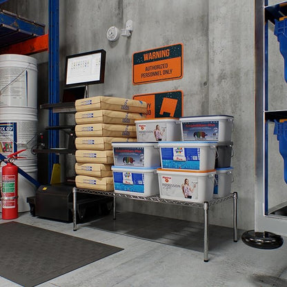 21" Deep x 48" Wide x 14" Height Wire Shelving Kit | 1-Tier | NSF Commercial Storage Rack Unit