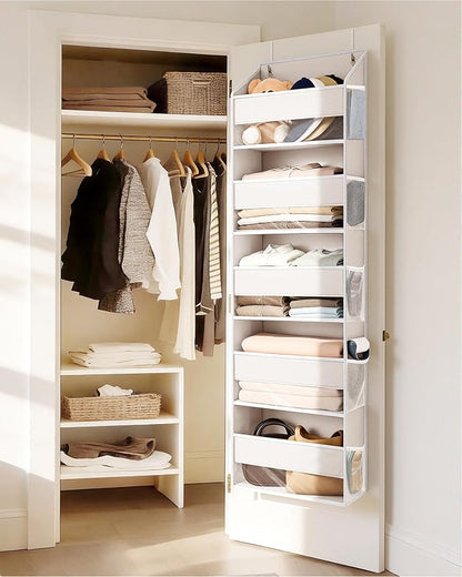 ULG 2 Pack 5-tier Over the Door Organizer Beige