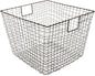 G.E.T. WB-302-MG Heavy Duty Iron Wire Utility Storage Bin/Basket, Square, 19" x 19" x 14"