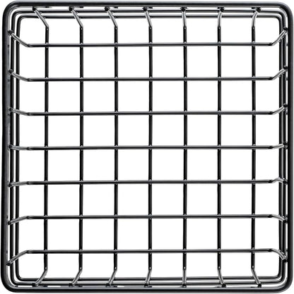 G.E.T. WB-664-MG Square Metal Storage Wire Basket for Pantry, Produce and More, 6" x 6" x 2"
