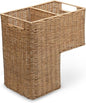 KOUBOO Wicker Step Basket, Natural, Rectangular, 15 x 9.5 x 15.75 in