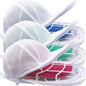 3 Pack Hat Washer for Washing Machine - Hat Cage for Washing, Laundry Wash Bags for Baseball Caps, Hat Cleaner or Dishwasher, Cap Washer Frame for Flat & Curved Hats
