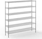 18" Deep x 72" Wide x 74" Height Wire Shelving Kit | 6-Tier | NSF Commercial Storage Rack Unit