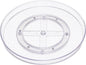 Amazon Basics Clear Lazy Susan Turntable Organizer for Organization, 12-Inch, 2-Pack