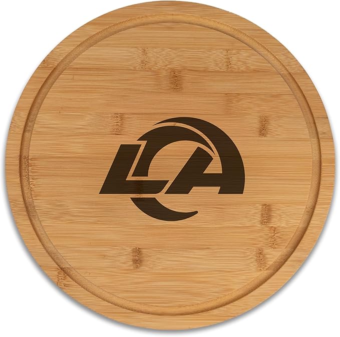 The Memory Company | Licensed NFL 13" Team Bamboo Lazy Susan