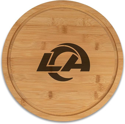 The Memory Company | Licensed NFL 13" Team Bamboo Lazy Susan