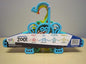 Silly Bandz Clothes Hanger Buddiez, Kids Zoo Animal Shape Hangers, Colorful, Fun