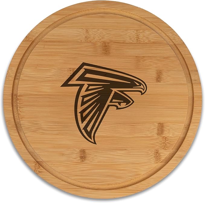 The Memory Company | Licensed NFL 13" Team Bamboo Lazy Susan