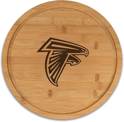 The Memory Company | Licensed NFL 13" Team Bamboo Lazy Susan