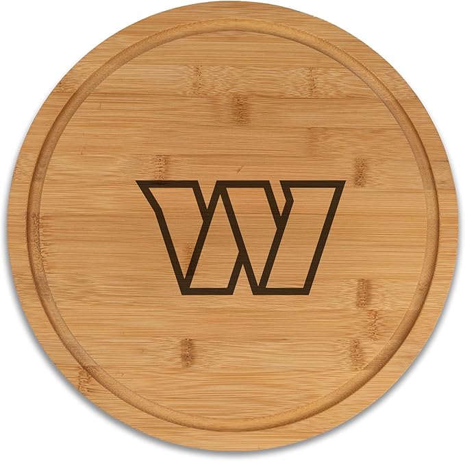The Memory Company | Licensed NFL 13" Team Bamboo Lazy Susan