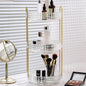 Fangoo 3 Tiers Clear Rotating Makeup Organizer for Vanity, 360 Spinning Skincare Organizers for Dresser Perfume Organizer Large Skincare Make up Storage Cosmetic Organizer for Bathroom Countertop