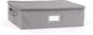 Covermates Platter Storage Box – Serveware & China Storage Container with Dual Zippers, ID Window, Reinforced Handles & Structured Walls for Platter, Dish & Serving Tray Protection, Graphite