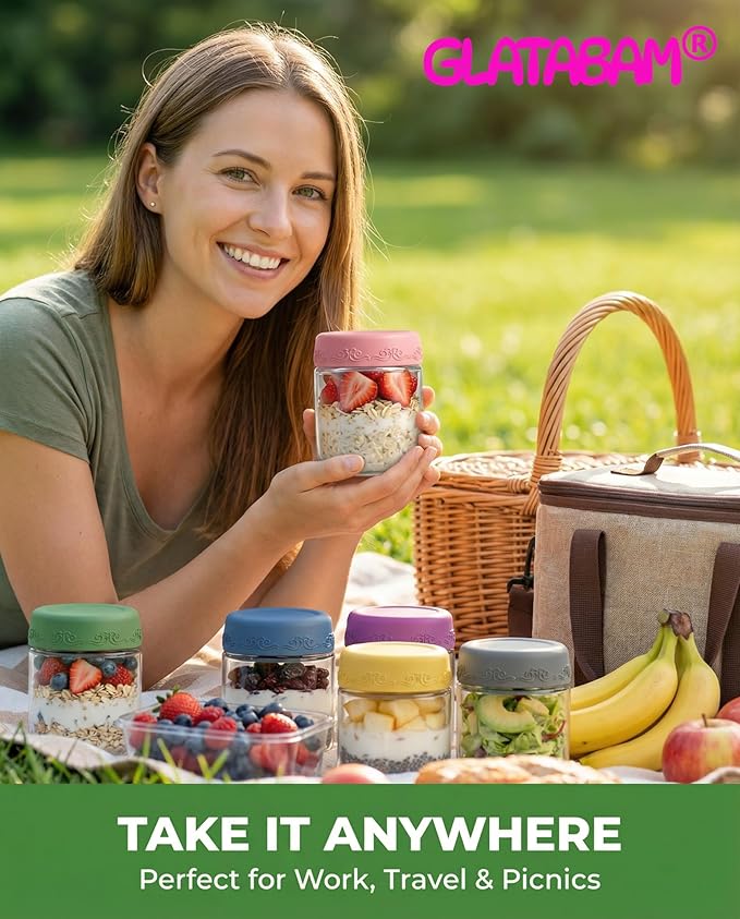 4 OZ Salad Dressing Jar 8 Pack, Airtight Leakproof Bulk Small Glass Sauce Jar with Lids, Reusable for Lunch Box, Bento, Travel & Meal Prep(4 OZ-8Pack)