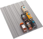 YouCopia SpiceLiner Spice Rack Drawer Organizer (Universal Fit 10’ Roll),Gray