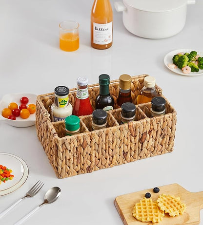 Berdeng Utensil Caddy, Utensil Basket for Table,Napkin and Utensil Holder, Silverware Caddy, Cutlery Holder, Utensil Holder for Party, Picnic Caddy for Plates and Utensils…