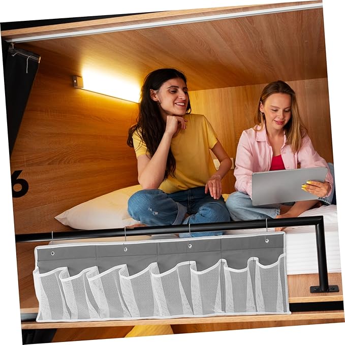 Hanging Shoe Rack for Rv over Door Organizer Mesh Storage Bag Compact Bedside Organizer for Shoes