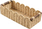 Toilet Paper Storage Basket Bathroom Counter Organizer Wicker Baskets for Organizing Cute Basket for Apartment Bedroom Nursery Room Kitchen Bathroom Decor -Beige