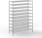 24" Deep x 60" Wide x 86" Height Wire Shelving Kit | 10-Tier | NSF Commercial Storage Rack Unit