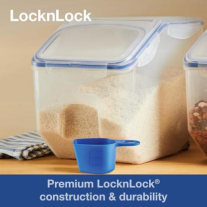 Lock & Lock Bulk Storage Bins Food Storage Container with Wheels (50.72-Cup)